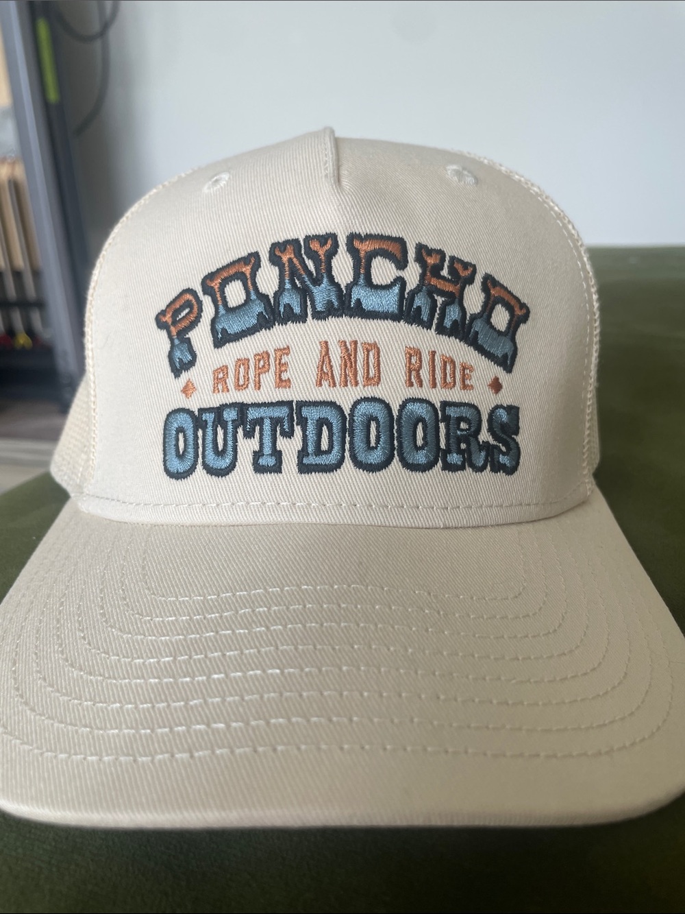 Poncho Trucker Hat (Adjustable)